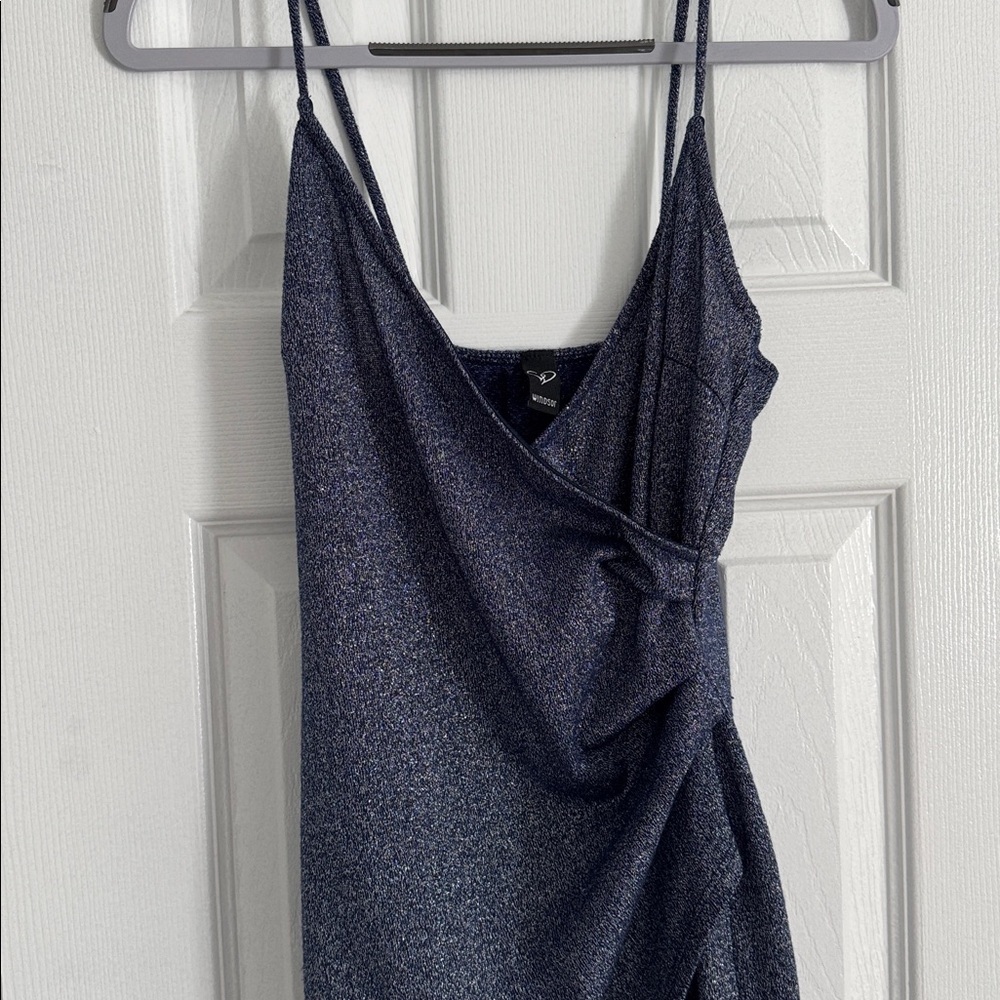Windsor sparkly blue dress